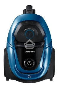 Пылесос Samsung VC18M31A0HU голубой, 380/1800 Вт, уборка сухая, пылесборник контейнер 2 л