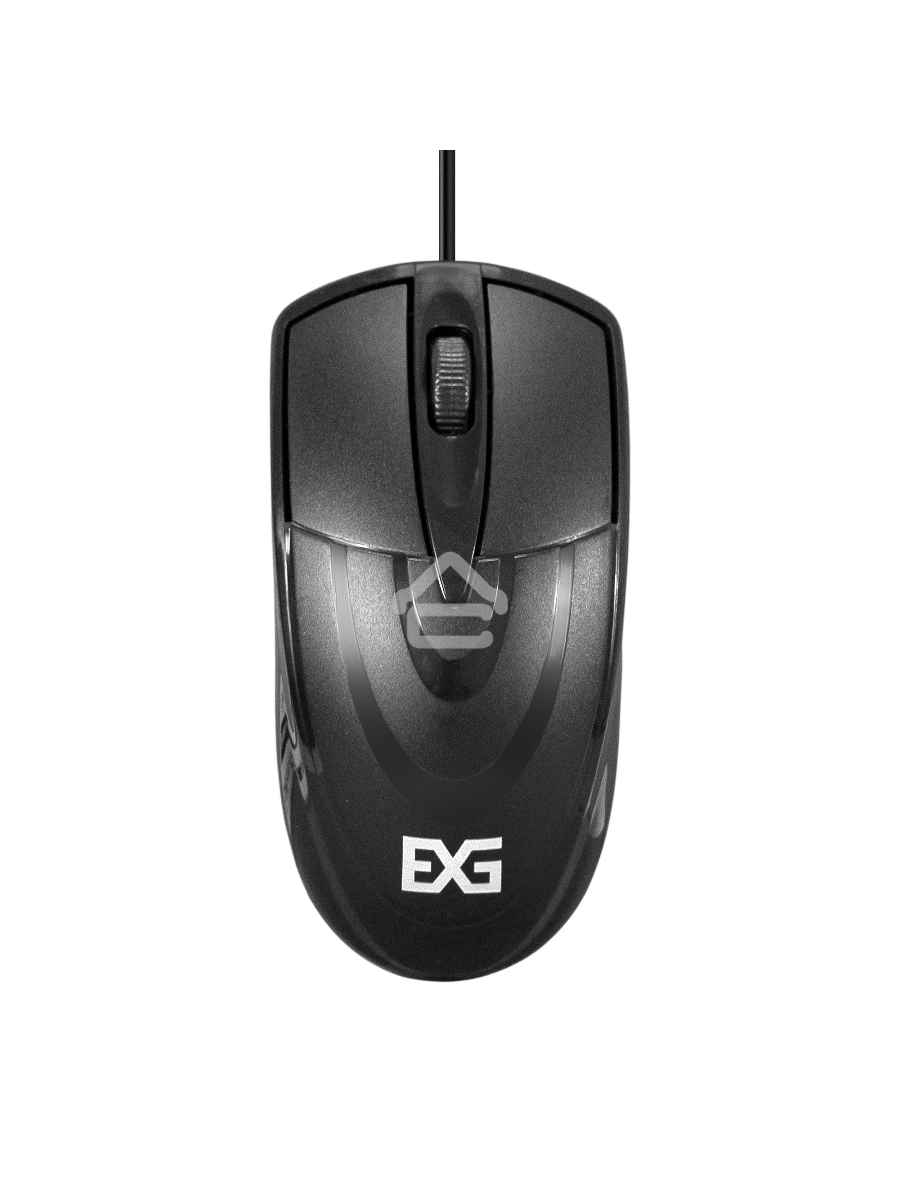 Мышь проводная ExeGate Professional Standard SH-8025 черный, 1000 dpi, USB, кнопки - 3