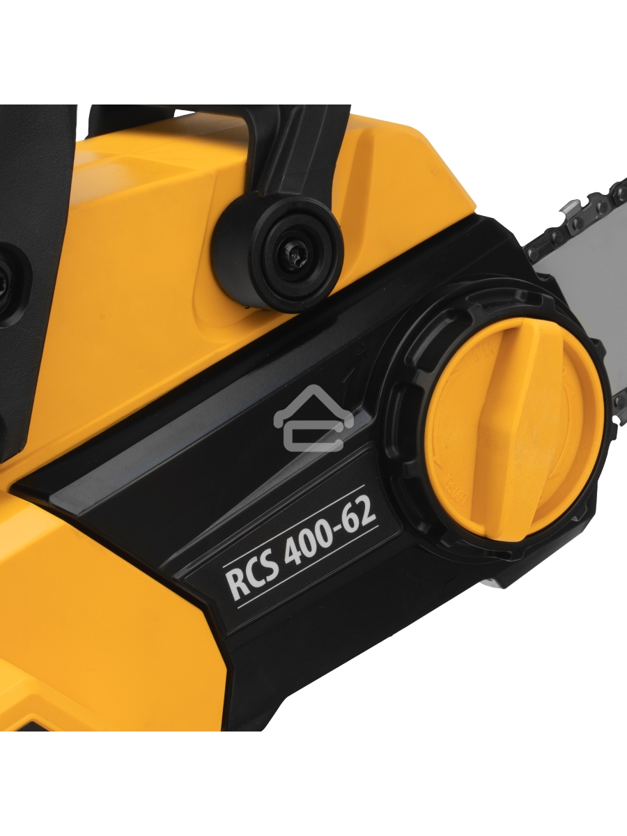 Пила цепная  аккумуляторная  бесщет., RCS 400-62, 400 мм, Li-ion, 62В  Denzel