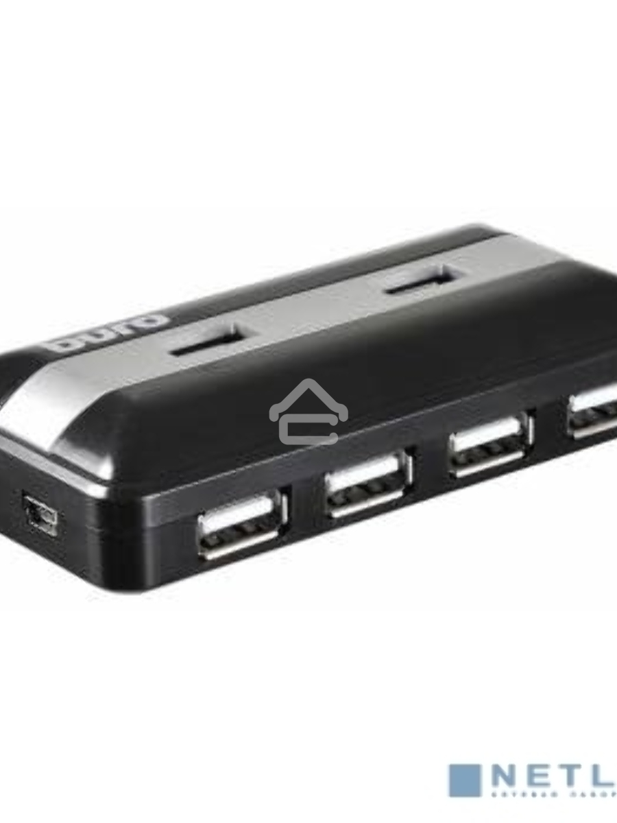 Разветвитель USB 2.0 Buro BU-HUB7-U2.0 7порт. черный