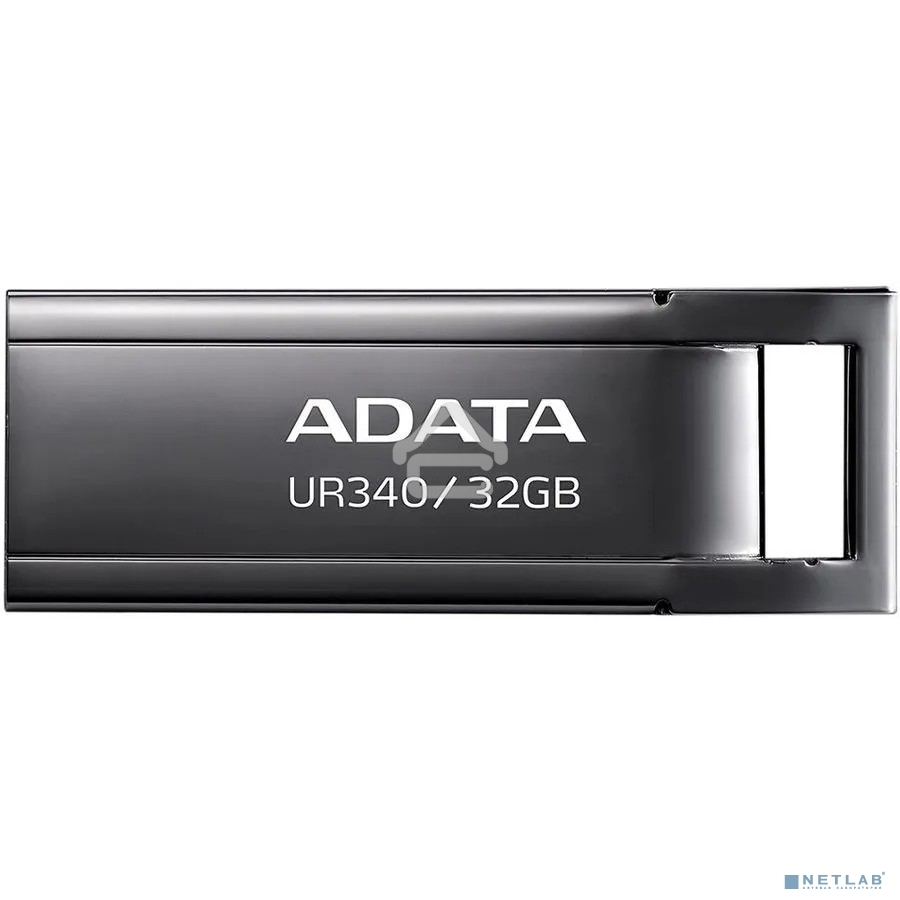 Флешка USB ADATA UR340 (AROY-UR340-32GbK), 32Gb, USB 3.2, R/W 100/30, черный