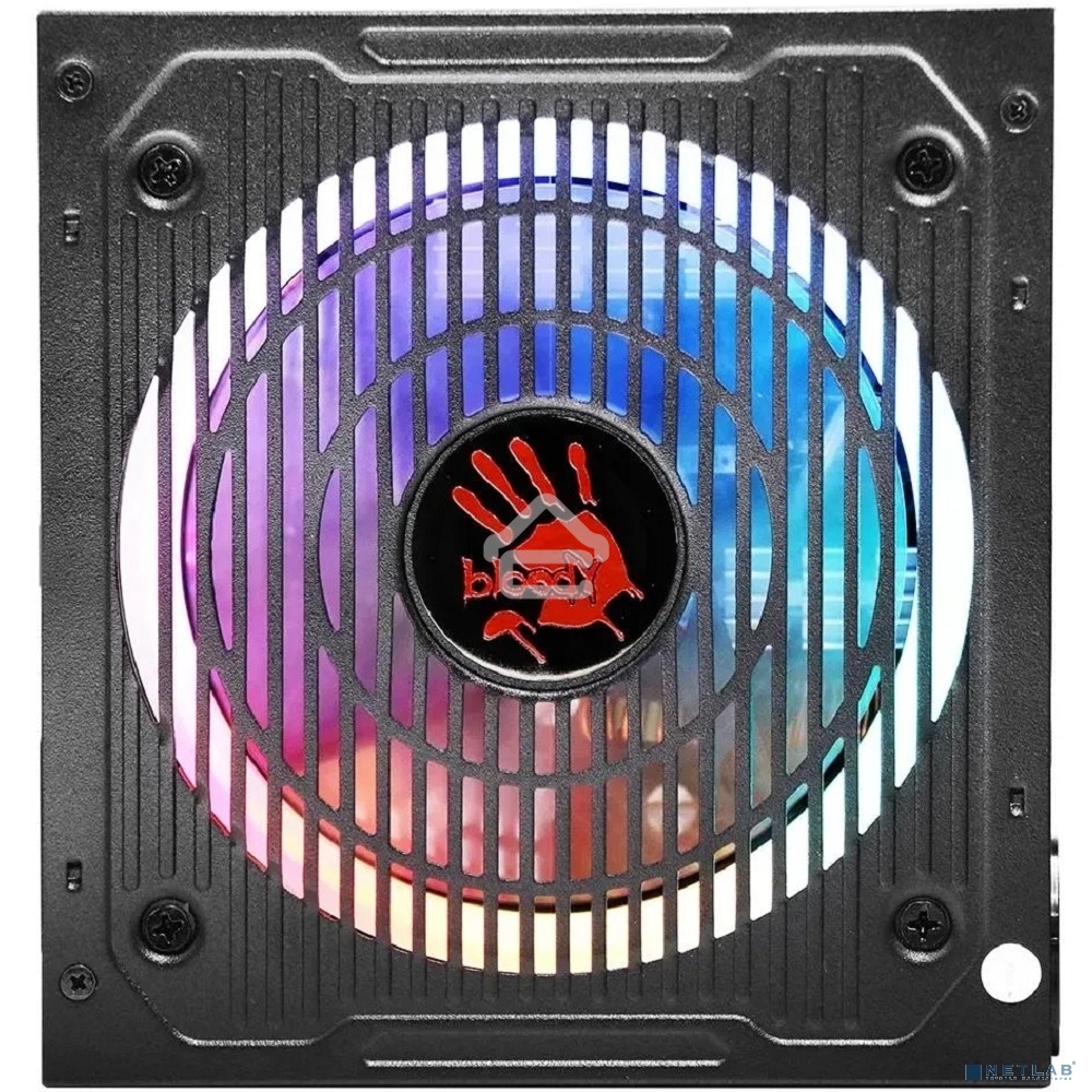 Блок питания Bloody BD-PS750G, 750Вт, 80 PLUS Gold, 120мм, модульный, черный