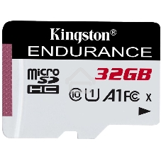 Флеш карта microSD 32Gb Kingston microSDНC Class 10 A1 UHS-I Endurance 95R/30W Card Only