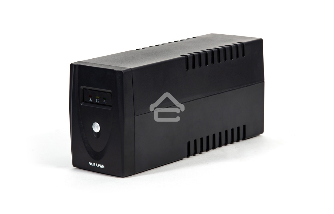 Источник бесперебойного питания RAPAN-UPS 600 220В 600В.А/350Вт меандр с АКБ 7А.ч интерактивный Бастион 739