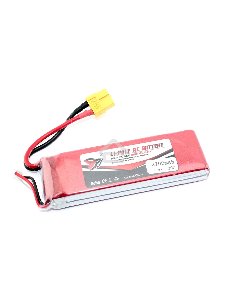 Аккумулятор Li-Pol 7.4V 803496 2700mAh XT-60 plug