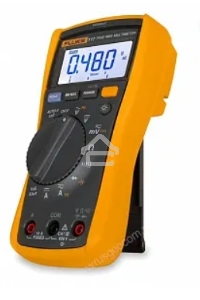 Мультиметр FLUKE 117  цифровая 600мА Диод тест черный, желтый 0,55кг