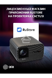 Проектор Cactus CS-PRC.06B.Full HD-A LCD 21000Lm LS 900Lm ANSI (1920x1080) 2000:1 ресурс лампы:50000часов 2xUSB typeA 2xHDMI 3.0кг