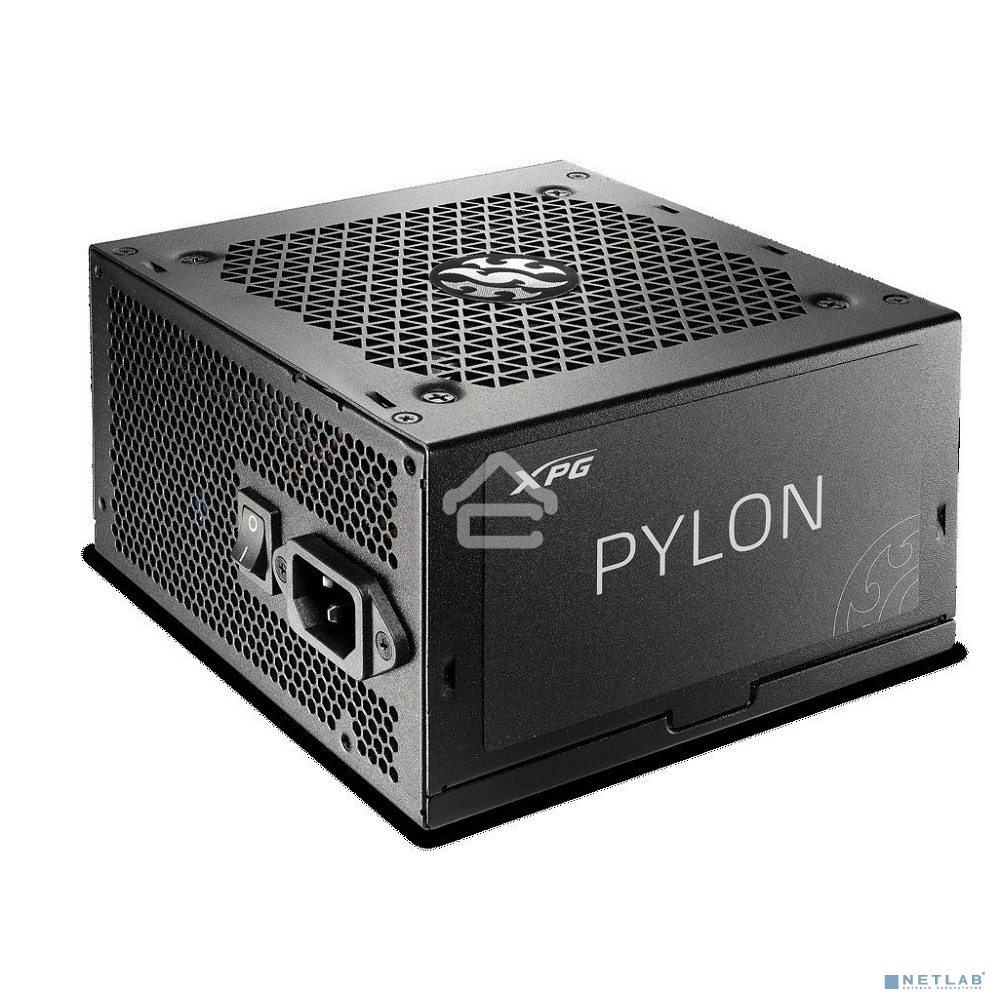 Блок питания ADATA XPG PYLON 750 (PYLON750B-BKCEU), 750 Вт, 120мм, 80 PLUS Bronze, 120мм, черный