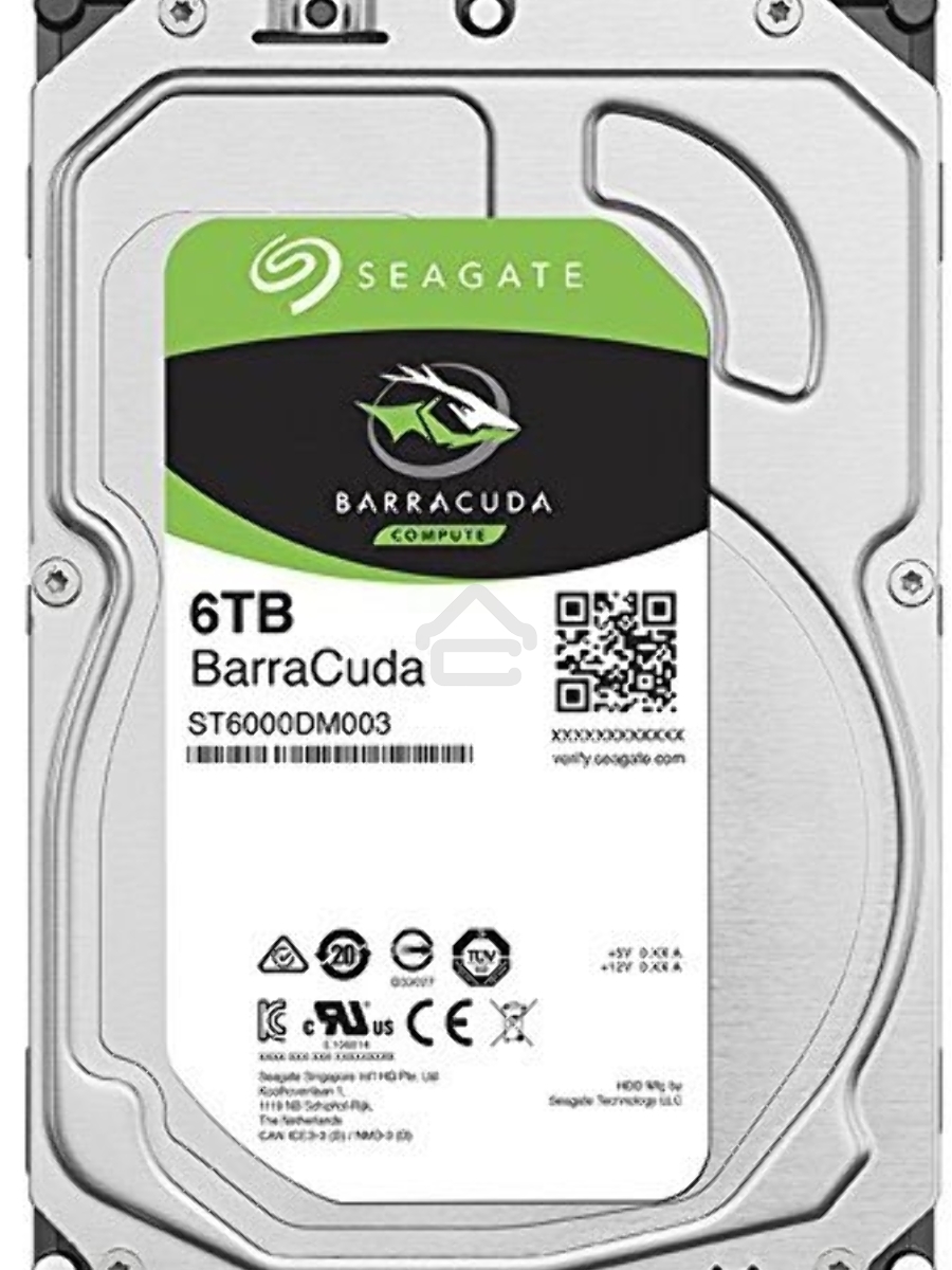 Жесткий диск Seagate 6Tb 5400rpm SATA 6GB/S 256MB ST6000DM003 Seagate Barracuda 3.5