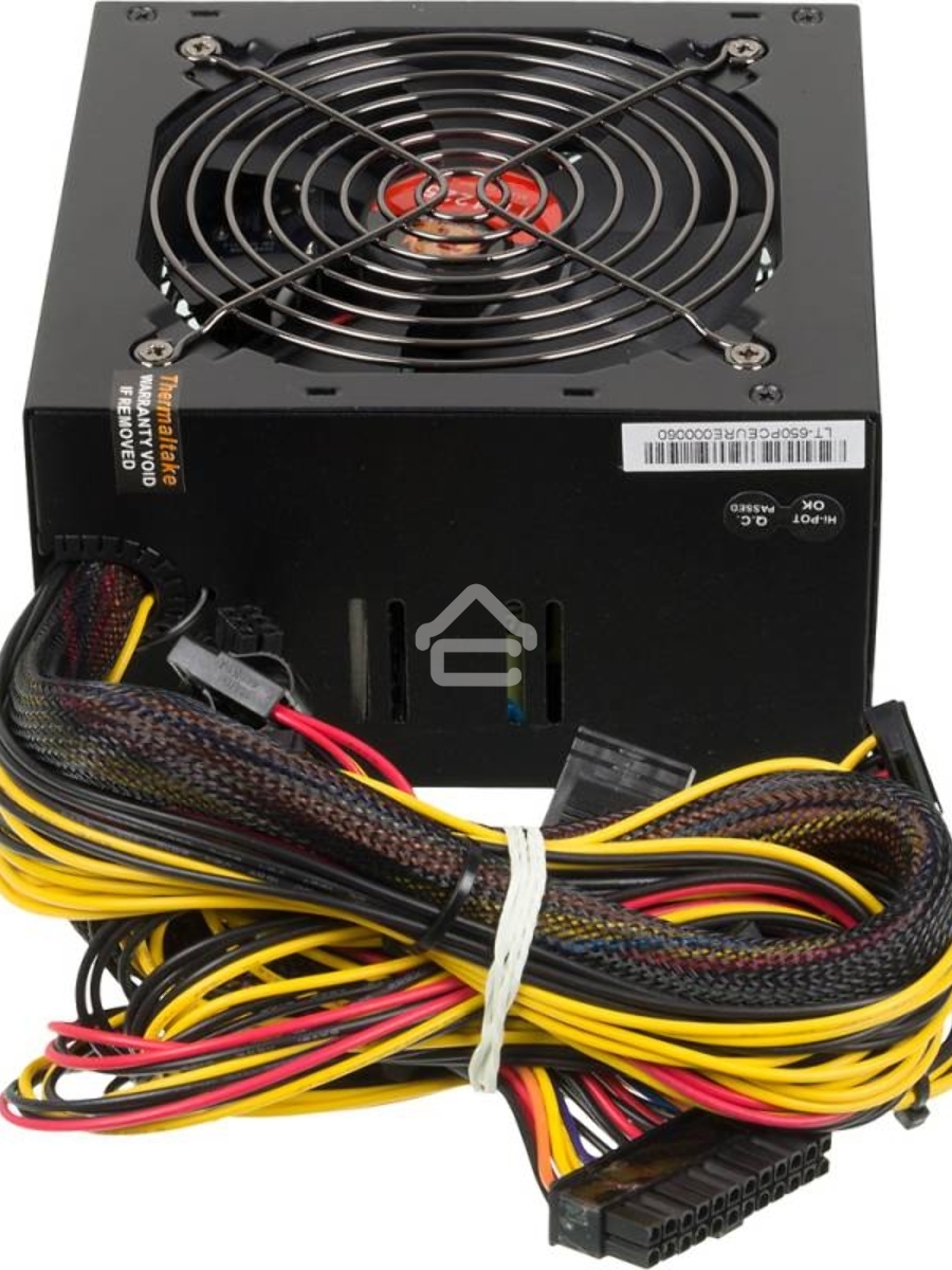 Блок питания Thermaltake Litepower (PS-LTP-0650NPCNEU-2), 650Вт, 120мм, черный