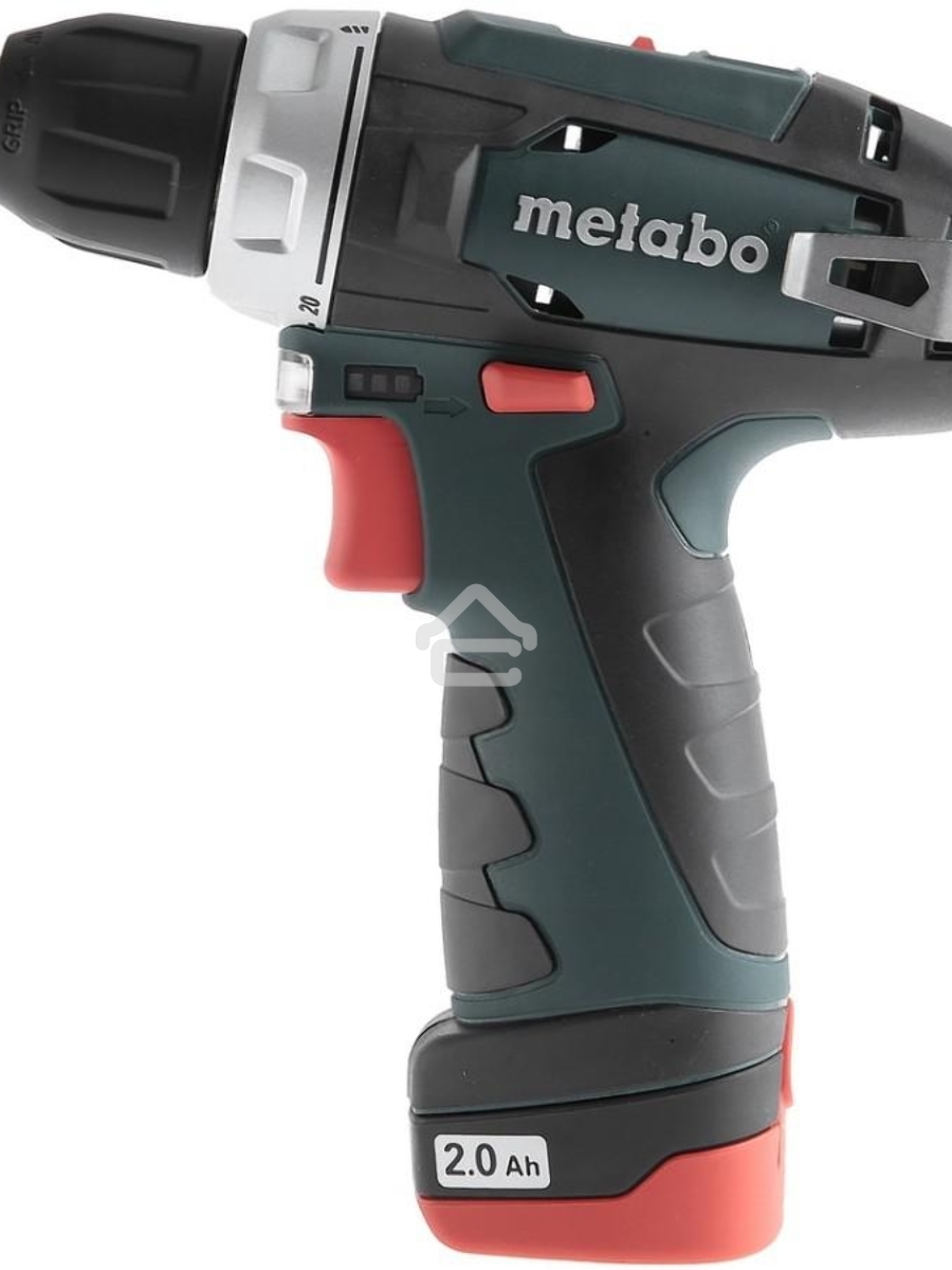 Дрель-шуруповерт Metabo PowerMaxx BS 600080500, Аккумуляторный, 12В, 2 АКБ
