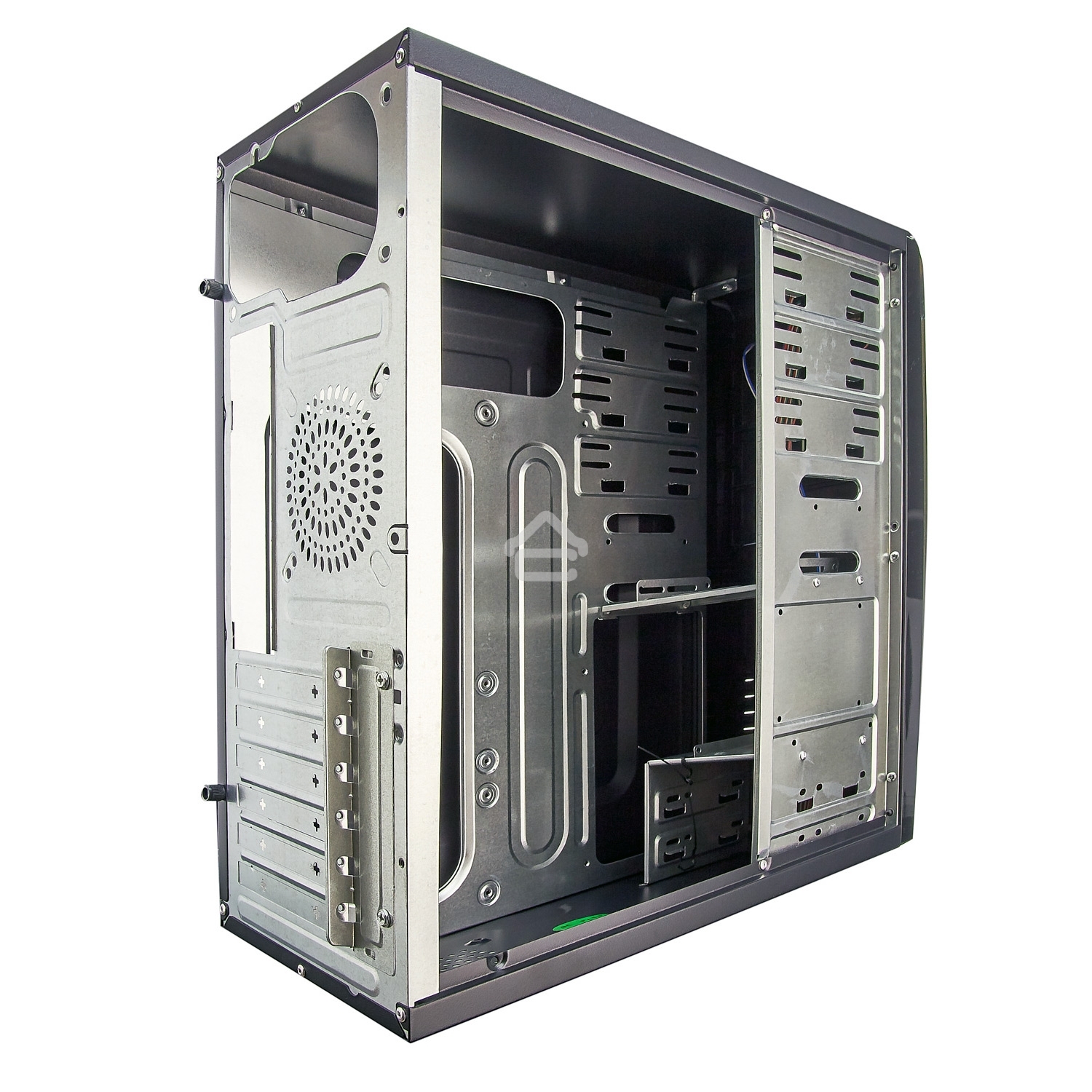 Компьютерный корпус Exegate EX280388RUS Miditower Exegate CP-604 Black, ATX, <CP450W, 80mm>, 2*USB, Audio