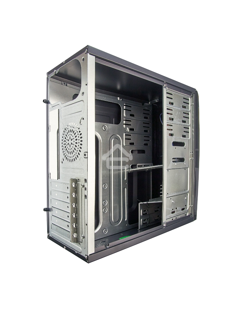 Компьютерный корпус Exegate EX280388RUS Miditower Exegate CP-604 Black, ATX, <CP450W, 80mm>, 2*USB, Audio