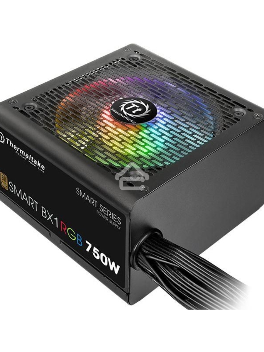 Блок питания Thermaltake Smart PS-SPR-0750NHSABE-1, 750Вт, 80 PLUS Bronze, 120мм, черный