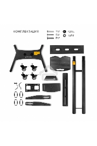 Мобильная стойка ONKRON TS1551 черный