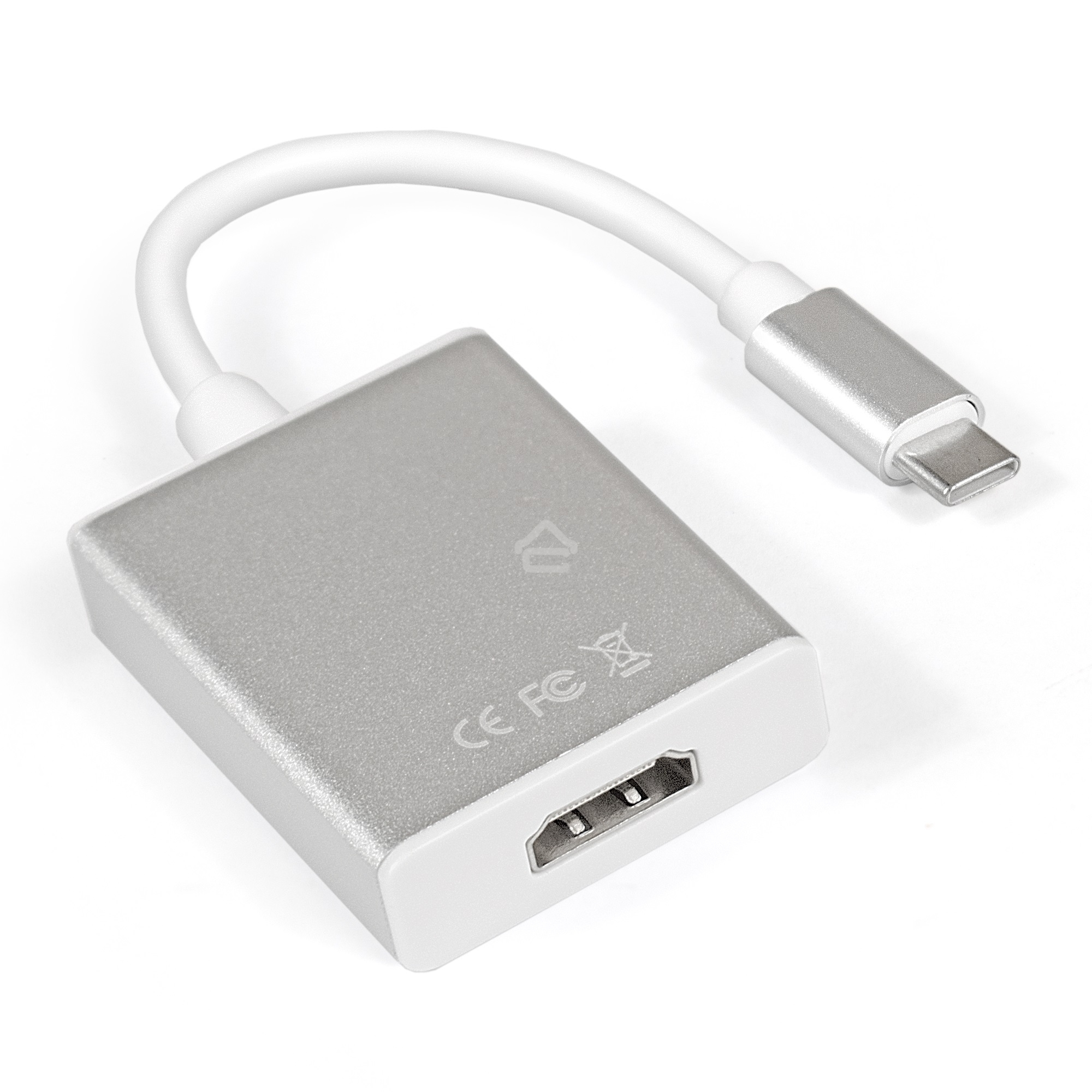 Кабель-адаптер ExeGate EX284937RUS Type C-HDMI ExeGate EX-CM-HDMIF-0.15 (USB Type C/19F, 0,15м)