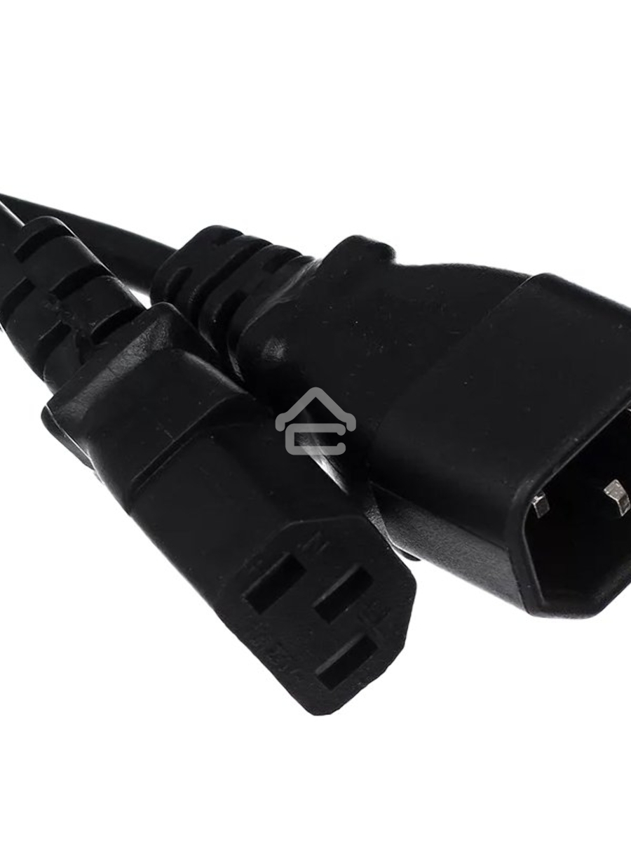 Кабель монитор - компьютер (UPS to устройство) 220V 5м VCOM/TELECOM