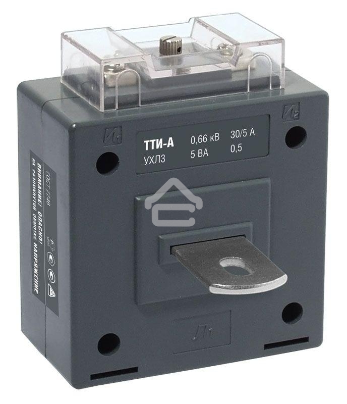 Трансформатор тока ТТИ-А 100/5А кл. точн. 0.5S 5В.А ИЭК ITT10-3-05-0100