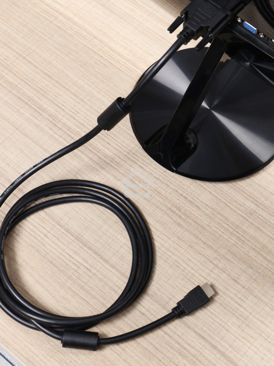 Шнур HDMI - DVI-D с фильтрами, длина 2 метра (GOLD) (PE пакет) Rexant