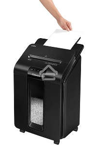 Шредер Fellowes AutoMax 100M (секр.P-4)/фрагменты/100лист./23лтр./скрепки/скобы/пл.карты