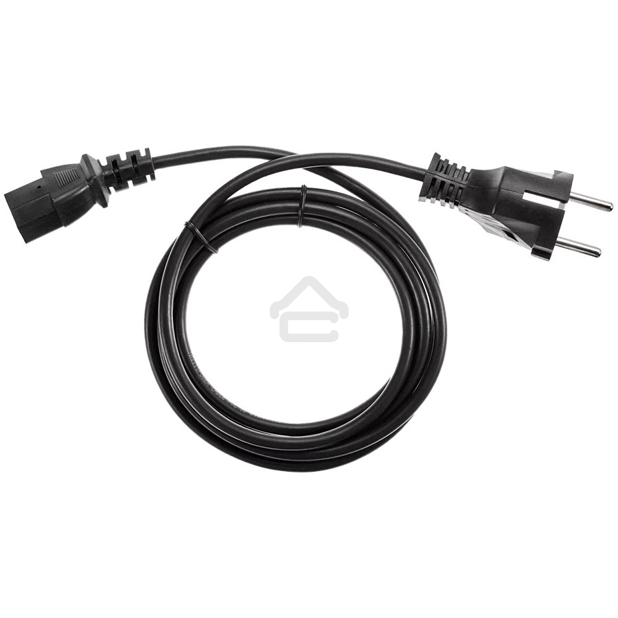 Кабель компьютер - розетка 1,5 м 220V (Европейский стандарт) VCOM/TELECOM