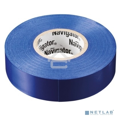 Изолента ПВХ Navigator 15мм (рул.20м) син. NIT-B15-20/B