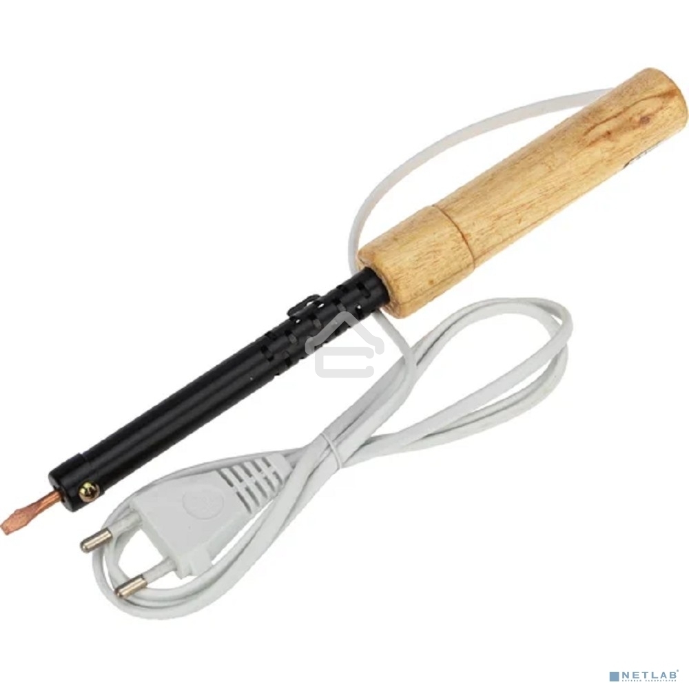 Паяльник Rexant ЭПСН 220В 25Вт дерев. ручка ПД