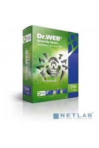 ПО DR.WEB Security Space 3 ПК/1 год (BHW-B-12M-3-A3/AHW-B-12M-3-A2)