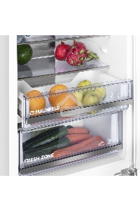 Встраиваемый холодильник Maunfeld MBF19369NFWGR LUX Inverter белый двухкамерный 257/84л морозилка снизу
