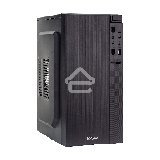 Компьютерный корпус Minitower ExeGate BAA-104U Black, mATX, (без БП), 2*USB+1*USB 3.0, Audio