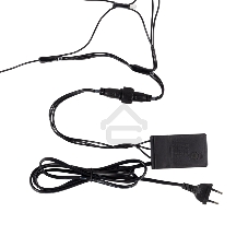 Гирлянда Neon-night Сеть 2х2х1.5 м, свечение с динамикой, прозрачный ПВХ, 136 LED, 230 В, цвет свечения теплый белый