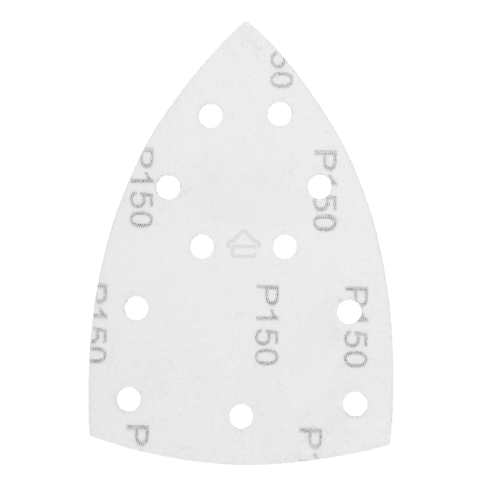 Треугольник абразивный Denzel на ворc. подложке под 