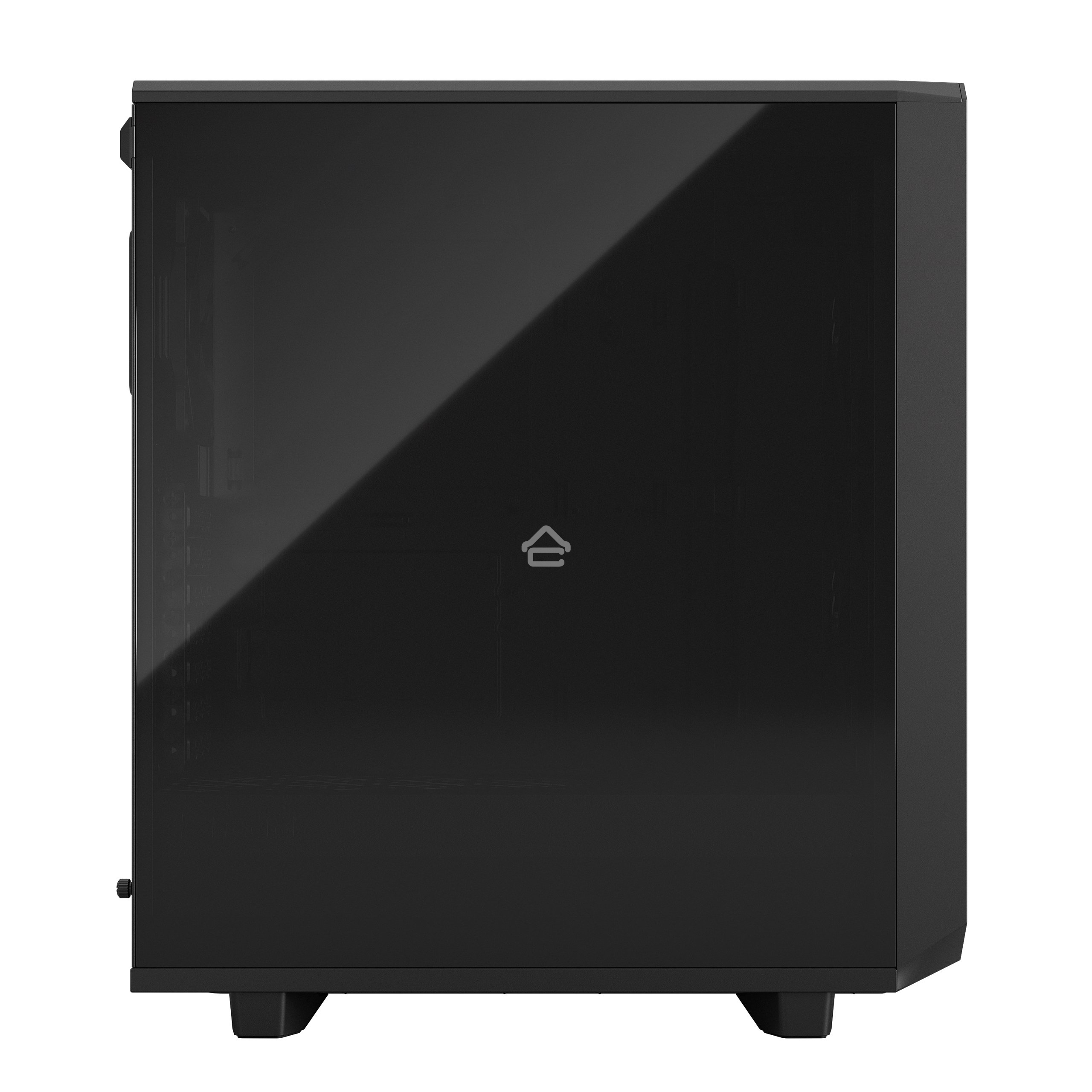 Компьютерный корпус Fractal Design MESHIFY 2 COMPACT BLACK - DARK TG/ATX, TG/2x140мм & 1x120мм fans inc./FD-C-MES2C-02