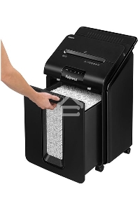 Шредер Fellowes AutoMax 100M (секр.P-4)/фрагменты/100лист./23лтр./скрепки/скобы/пл.карты