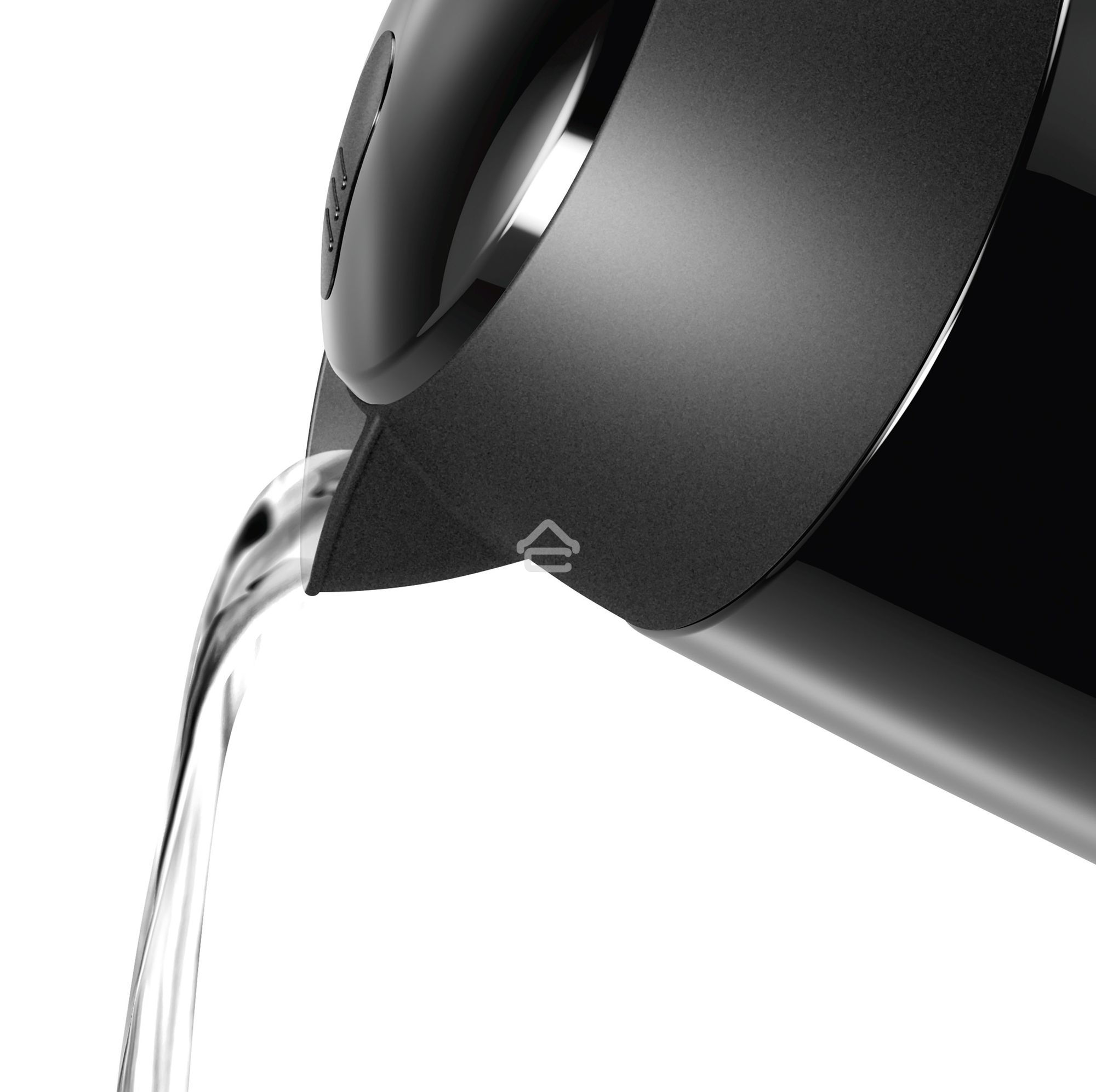 Чайник электрический Bosch TWK3P423 1.7 л, 2400 Вт, черный (корпус: нержавеющая сталь)