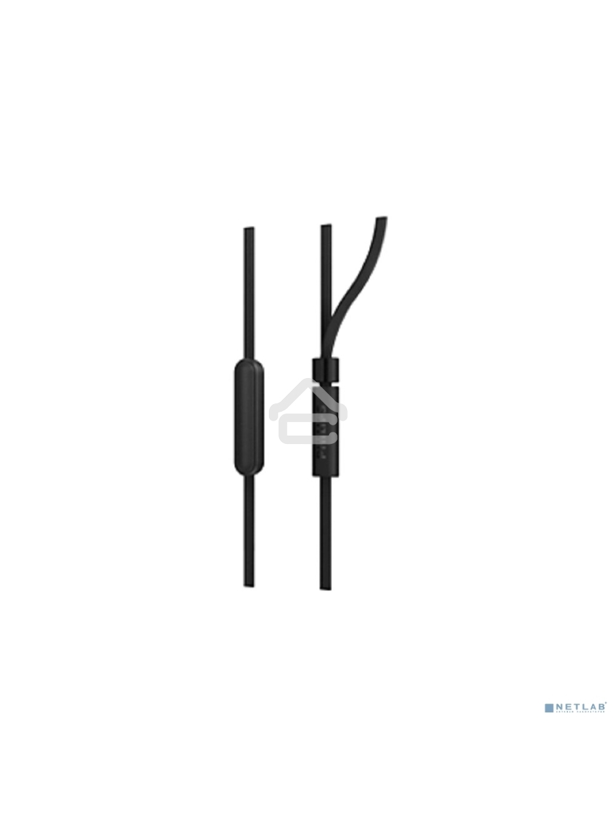 Гарнитура вкладыши Philips TAE1105BK/00 1.2м черный проводные в ушной раковине