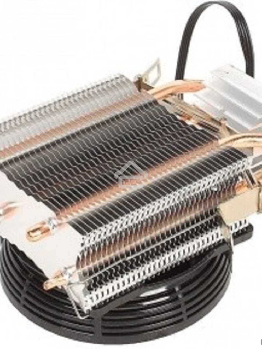 Кулер для процессора AeroCool / Formula Verkho 2 серебристый, 90 мм, алюминий/медь, 2000 об/мин, 25 дБ, 4 pin, 110 Вт, 125 мм