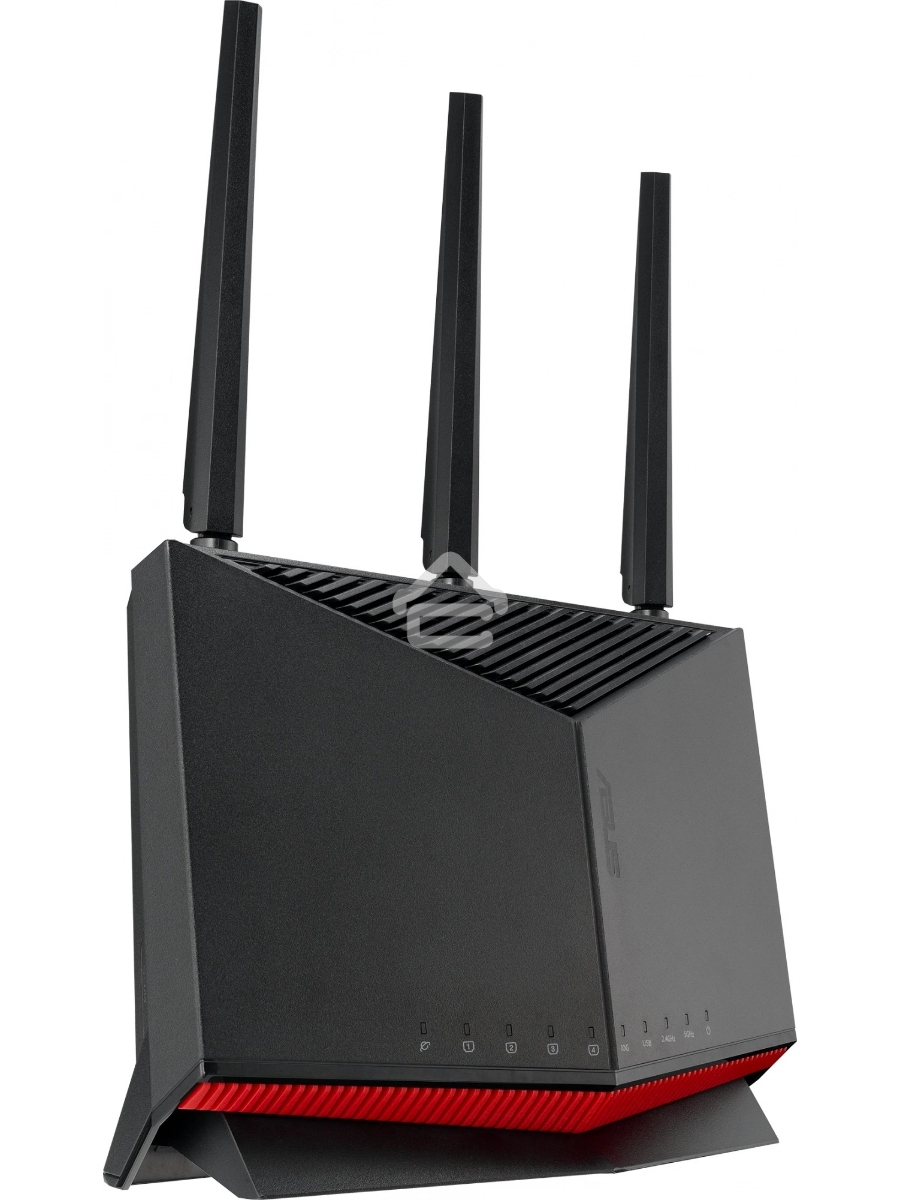 Маршрутизатор ASUS RT-BE86U, черный/красный, 90IG08W0-MO9A0V