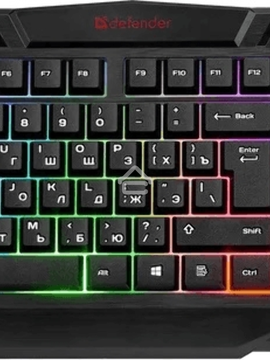 Клавиатура Defender Ultra HB-330L RU проводная, USB, чёрный