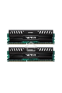 Оперативная память Patriot Viper 3, DDR3, 8GB (2x4 GB), 1600 MHz, CL9, радиатор, черный