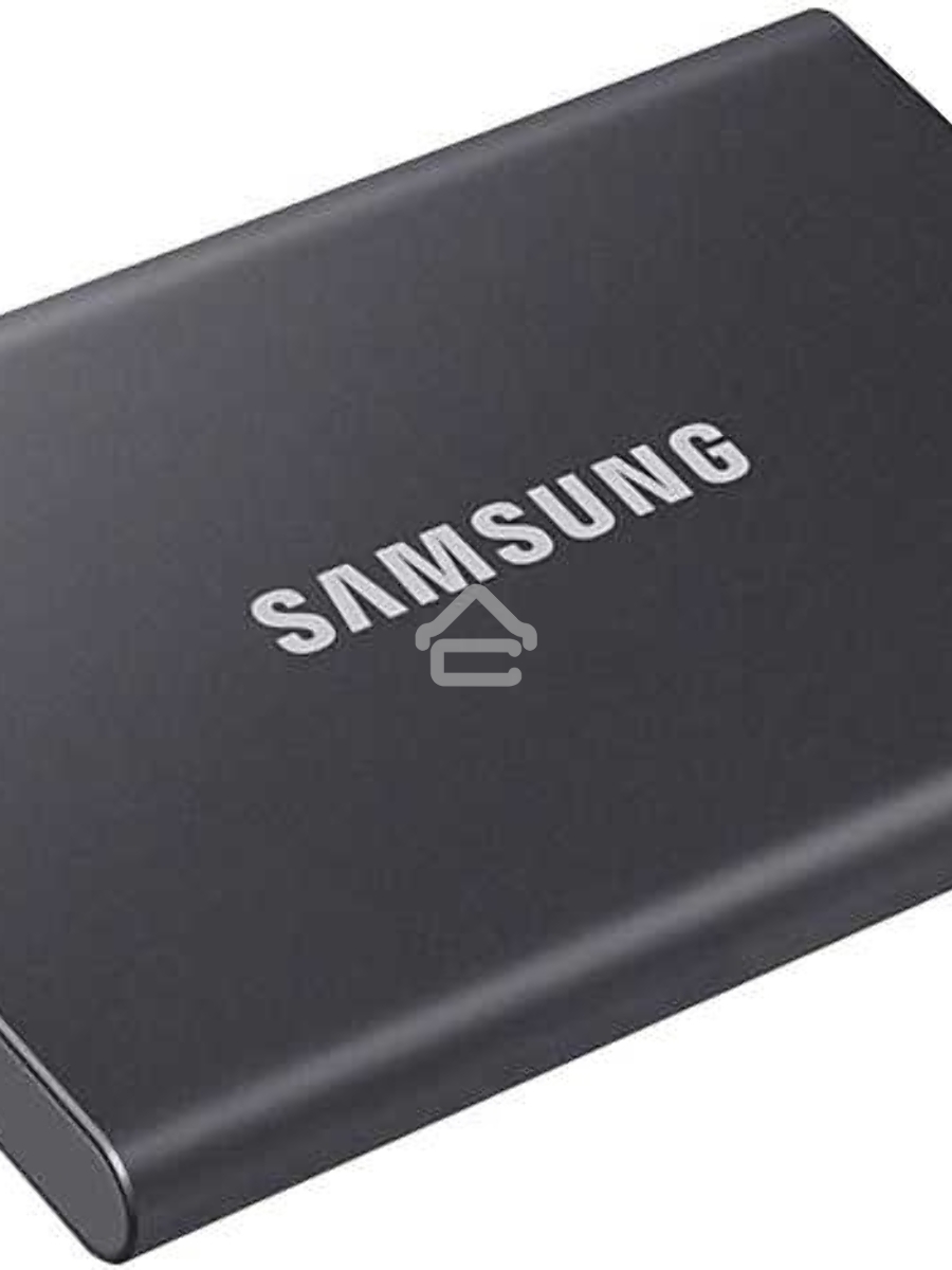 Твердотельный накопитель Samsung SSD 2TB T7, USB Type-C, R/W 1000/1050MB/s, Titanium