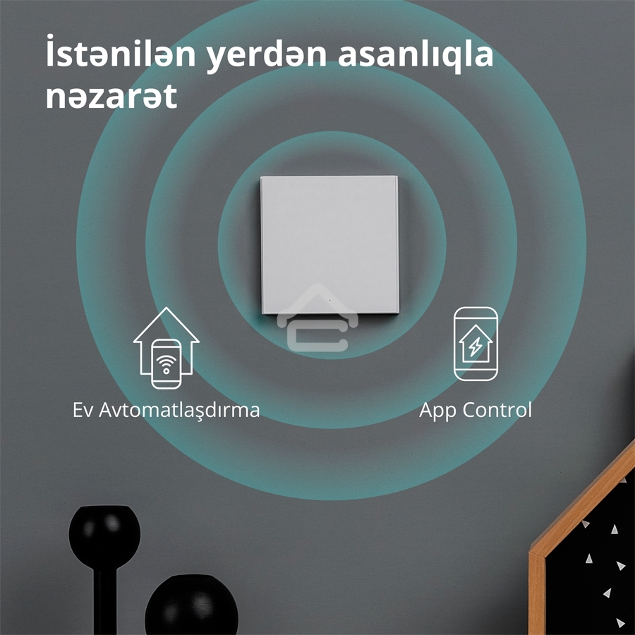 Выключатель умный одноклавишный Aqara Smart Wall Switch H1 (WS-EUK01)