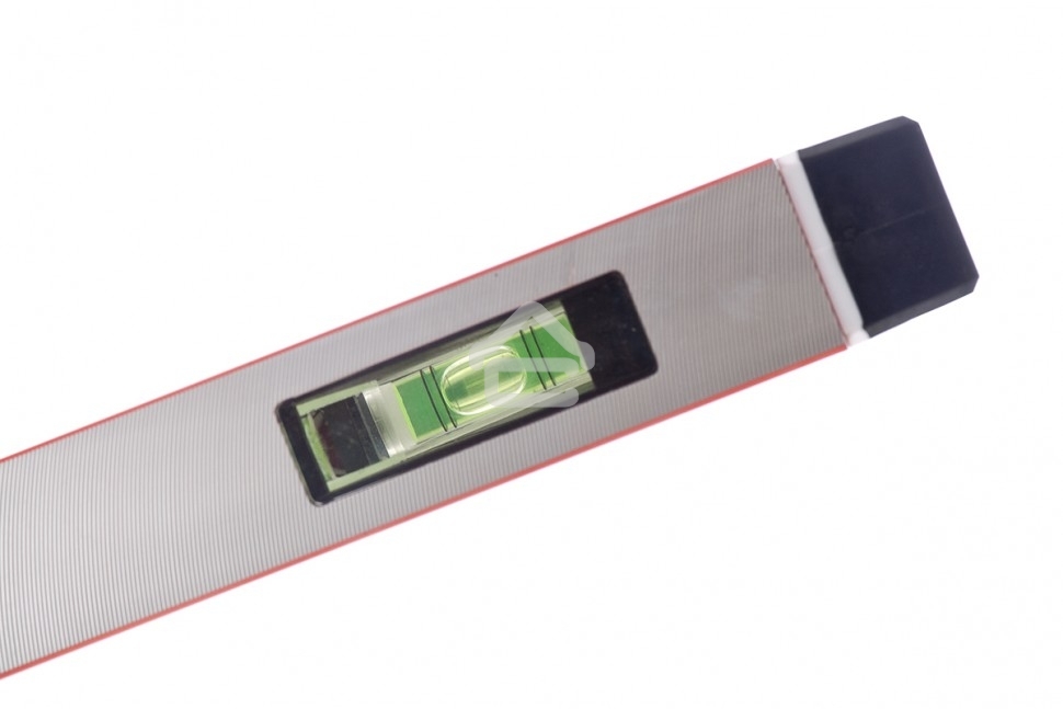 Алюминиевый магнитный фрезерованный уровень Matrix 3 глазка, 1500 мм