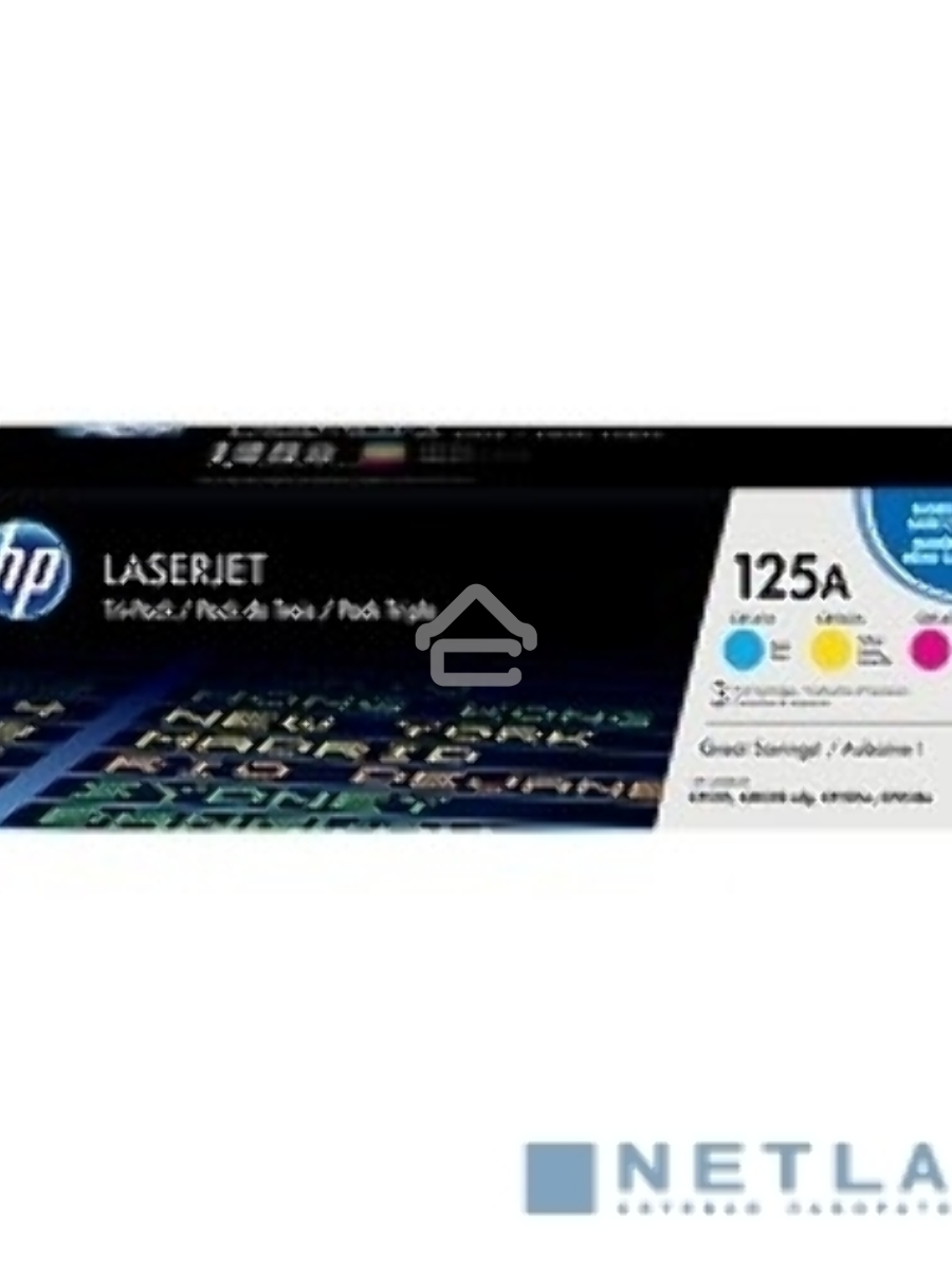Картридж лазерный комплект HP CF373AM голубой/пурпурный/желтый для CLJ CP1215/1515 3 х 1400стр.