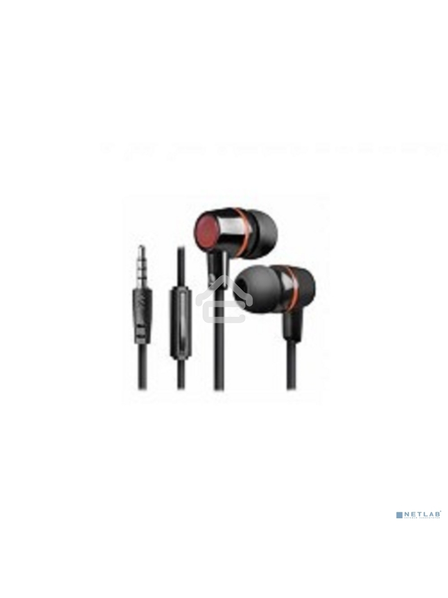 Наушники Defender Pulse 428 черный вставки