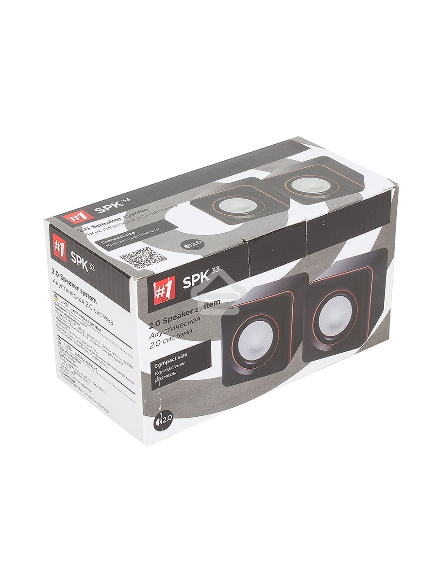 Колонки Defender SPK 33 (2.0 ,5 Вт, питание от USB)