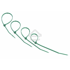 Хомут-стяжкa нeйлонoвая Rexant 150x2,5 мм, зеленая, упаковка 25 шт.