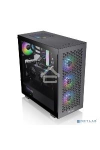 Компьютерный корпус Thermaltake V350 TG ARGB AIR черный без БП ATX 2x120mm 2x140mm 2xUSB2.0 1xUSB3.0 audio bott PSU