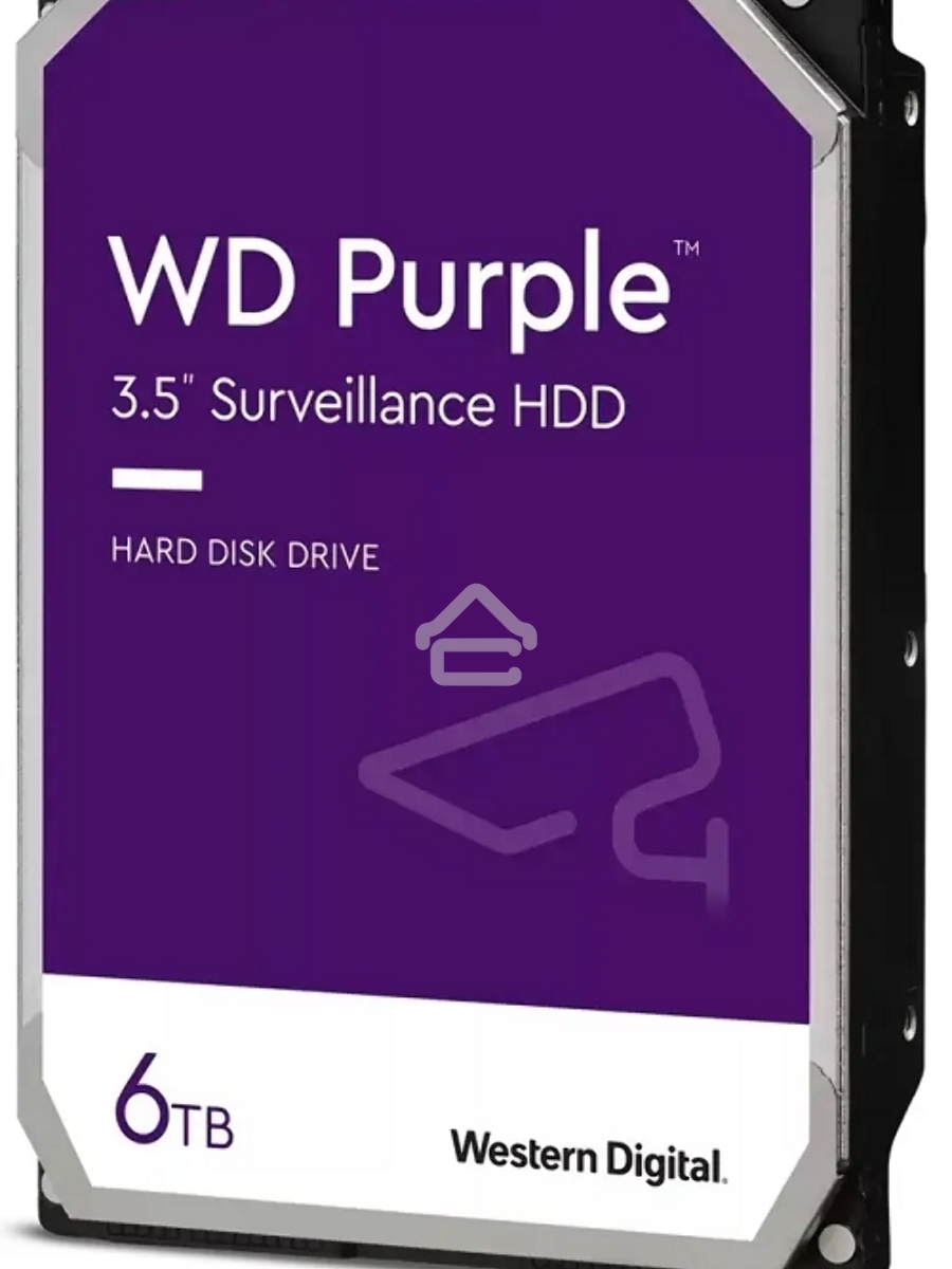 Жесткий диск Western Digital 6TB Purple (WD63PURU) {Serial ATA III, 5400- rpm, 256Mb, 3.5