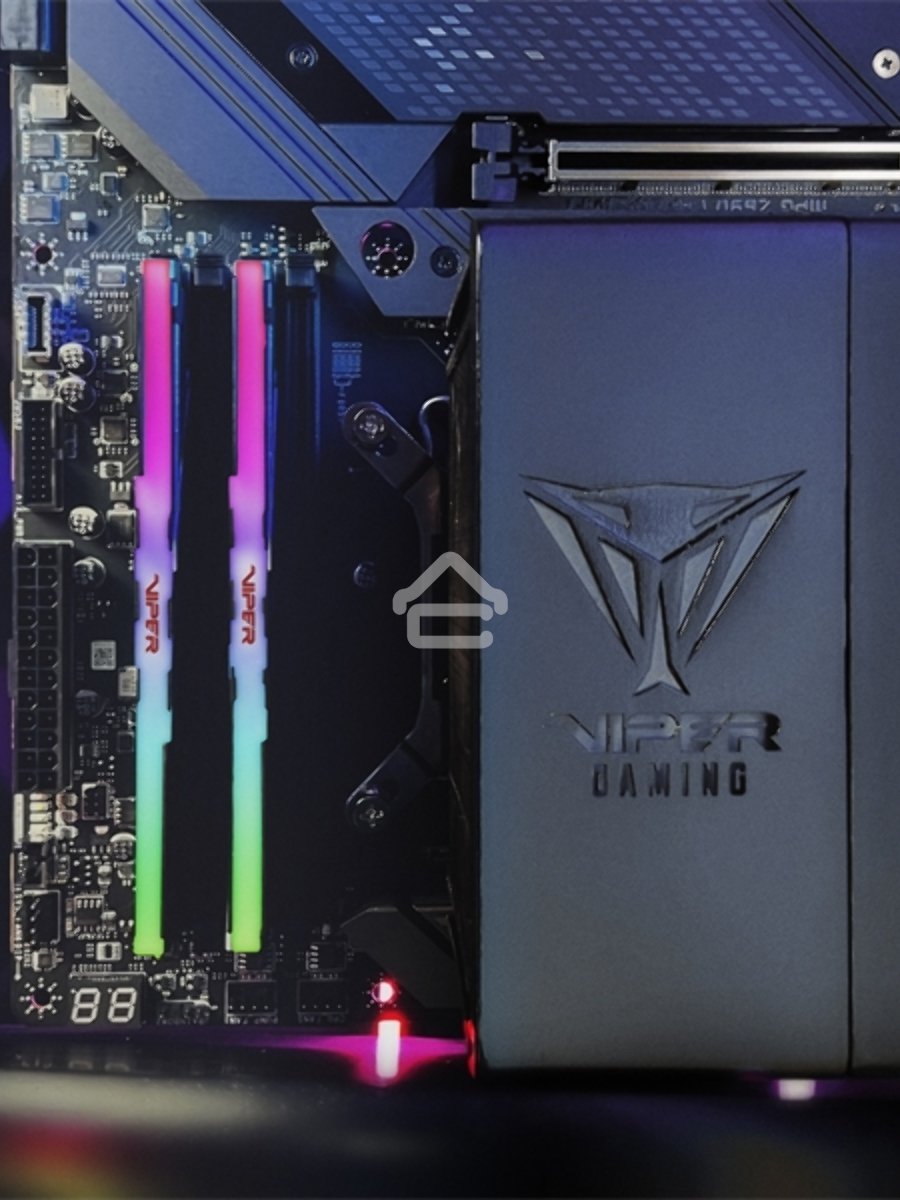 Оперативная память Patriot Viper Venom, DDR5, 32GB (2x16GB), 6200MHz, CL40, DIMM, с радиаторами, RGB, черный